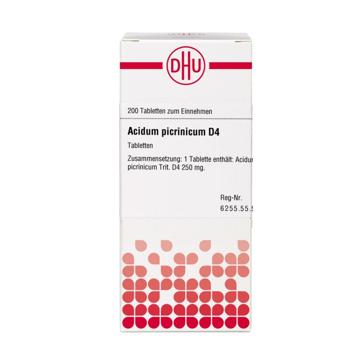 DHU Acidum picrinicum D4 Tabletten, 200 St. Tabletten