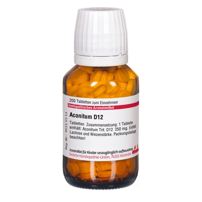 DHU Aconitum D12 Tabletten, 200 St. Tabletten