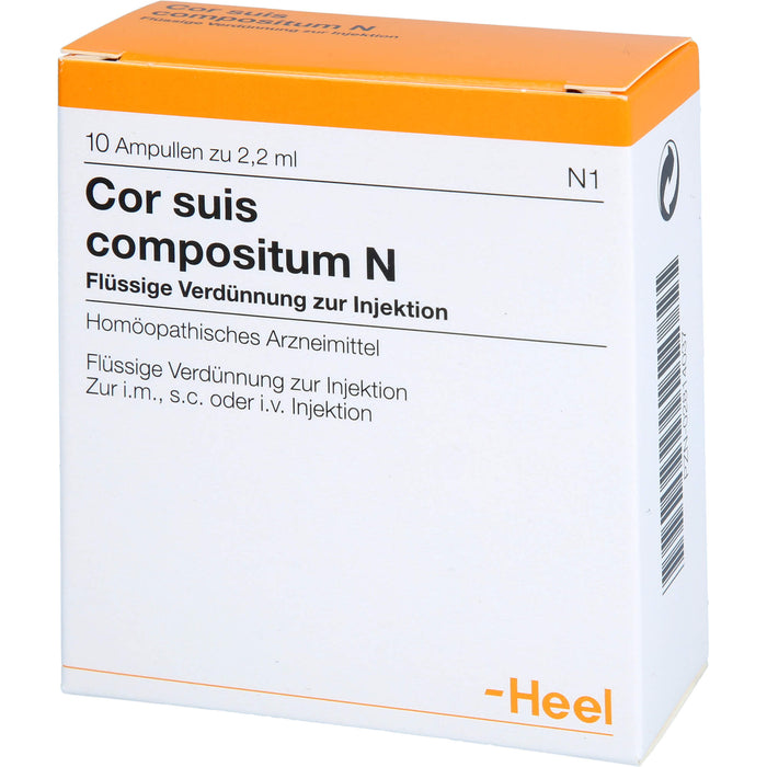 Heel Cor suis compositum N Ampullen, 10 St. Ampullen