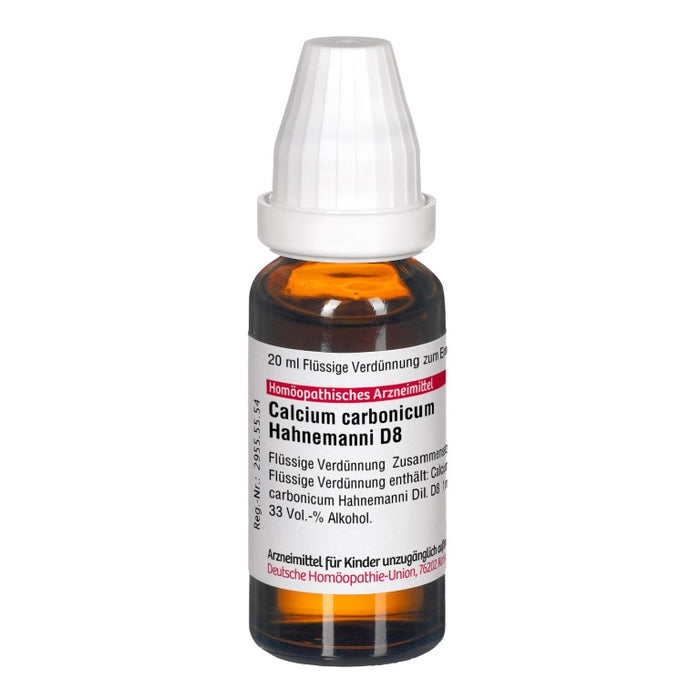 DHU Calcium carbonicum Hahnemanni D8 Dilution, 20 ml Lösung