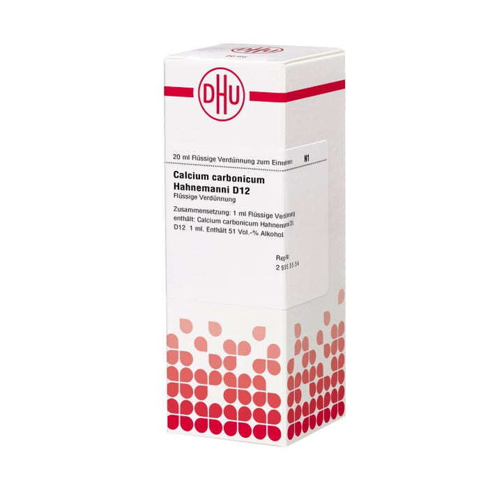 DHU Calcium carbonicum Hahnemanni D12 Dilution, 20 ml Lösung