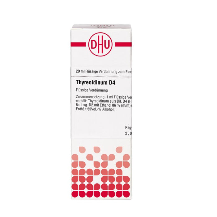 Thyreoidinum D4 DHU Dilution, 20 ml Lösung