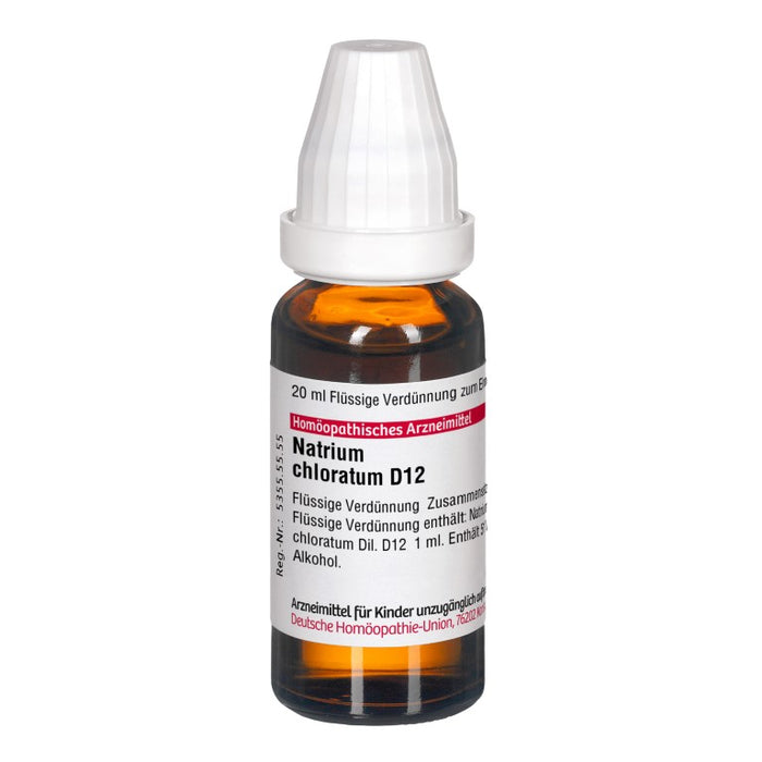 DHU Natrium chloratum D12 Dilution, 20 ml Lösung