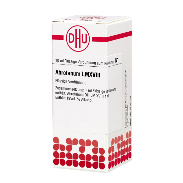 Abrotanum LM XVIII DHU Dilution, 10 ml Lösung