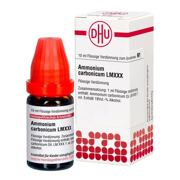 Ammonium carbonicum LM XXX DHU Dilution, 10 ml Lösung