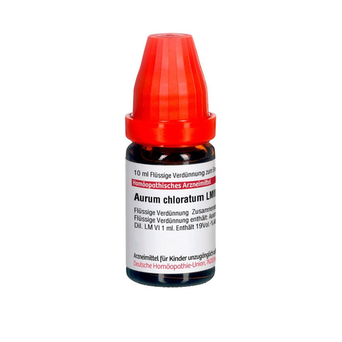 DHU Aurum chloratum LM VI Dilution, 10 ml Lösung