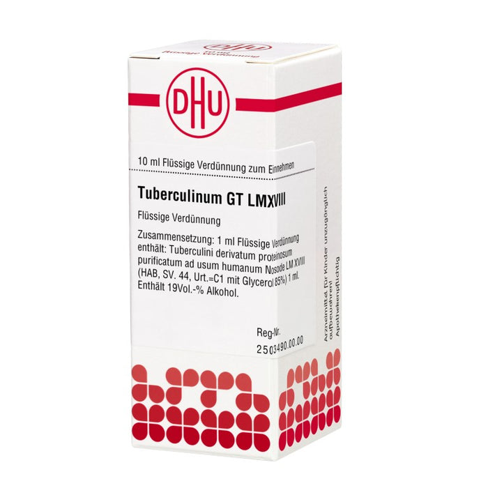 Tuberculinum GT LM XVIII DHU Dilution, 10 ml Lösung