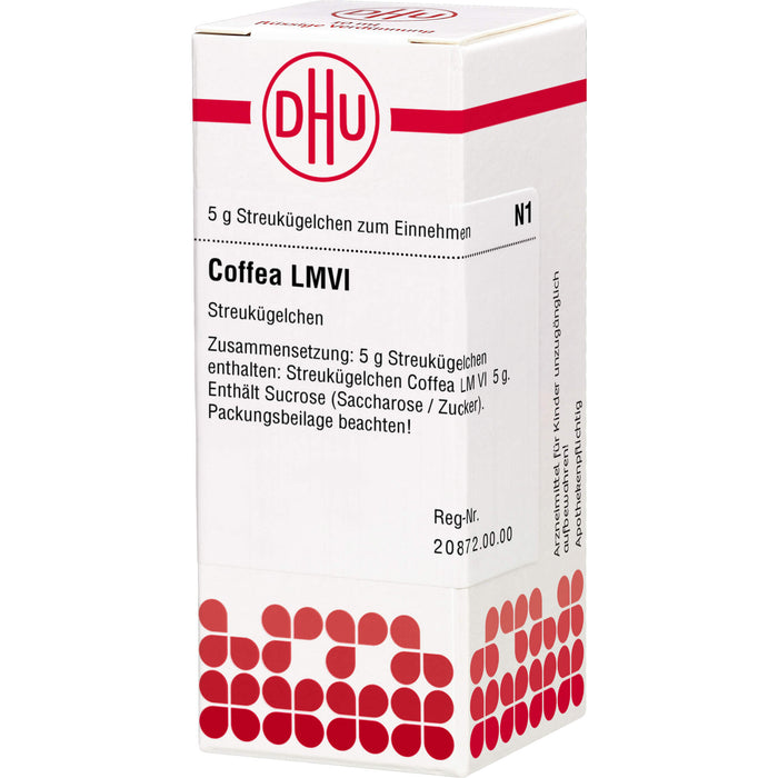 DHU Coffea LM VI Streukügelchen, 5 g Globuli