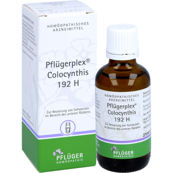 Pflügerplex Colocynthis 192 H, 50 ml TRO