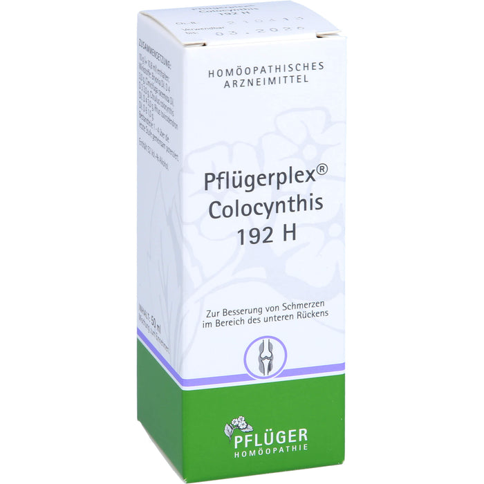 Pflügerplex Colocynthis 192 H, 50 ml TRO