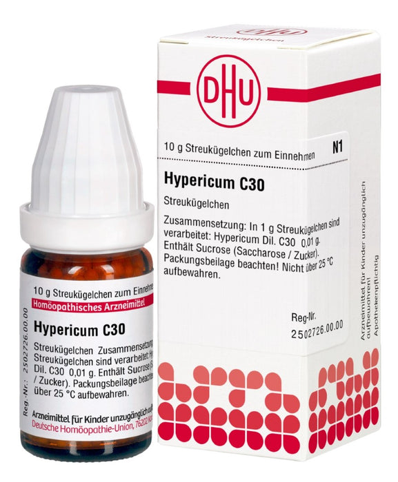 DHU Hypericum C30 Streukügelchen, 10 g Globuli