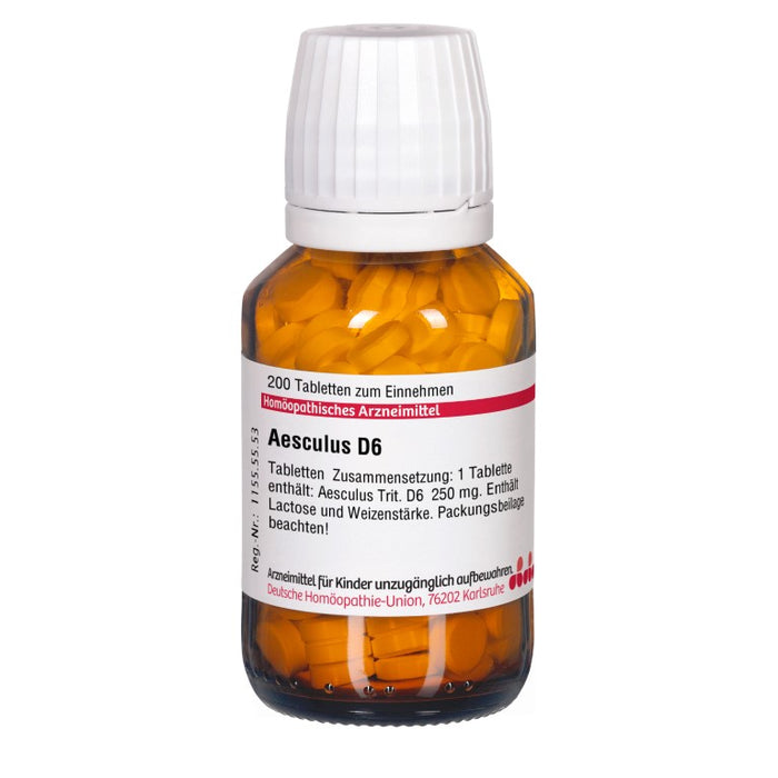 DHU Aesculus D6 Tabletten, 200 St. Tabletten