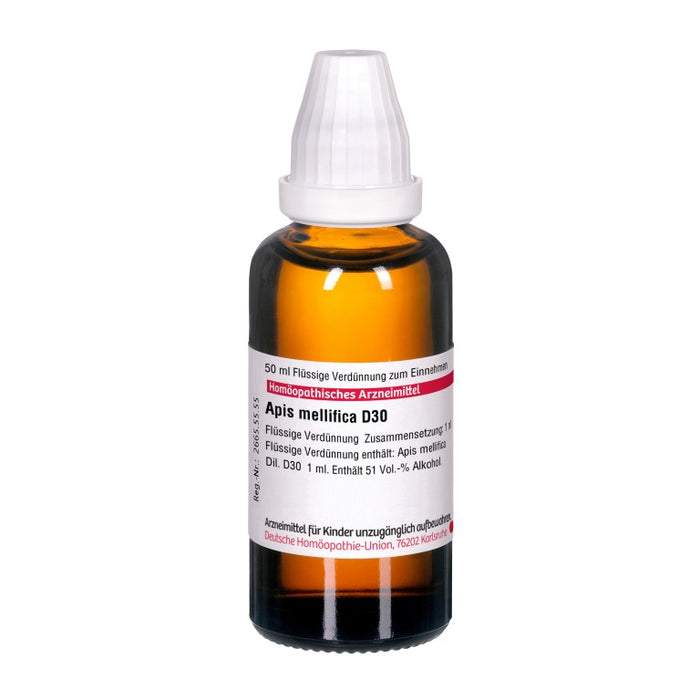 DHU Apis mellifica D30 Dilution, 50 ml Lösung