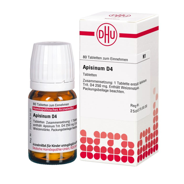 DHU Apisinum D4 Tabletten, 80 St. Tabletten