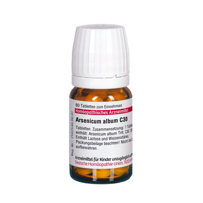 DHU Arsenicum album C30 Tabletten, 80 St. Tabletten