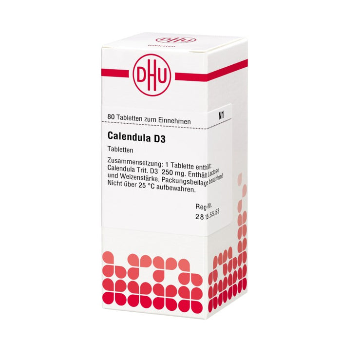 Calendula D3 DHU Tabletten, 80 St. Tabletten