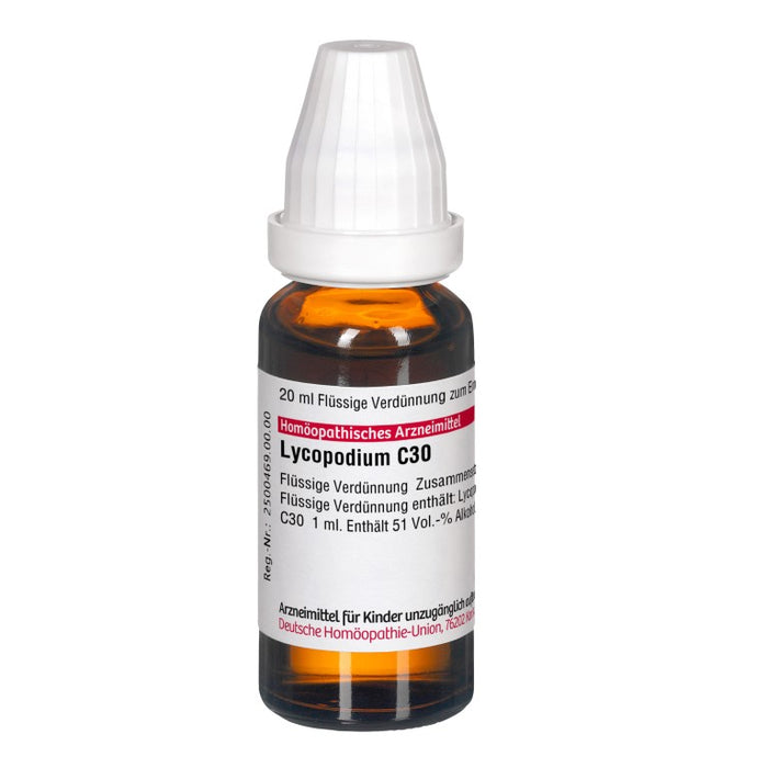 DHU Lycopodium C30 Dilution, 20 ml Lösung