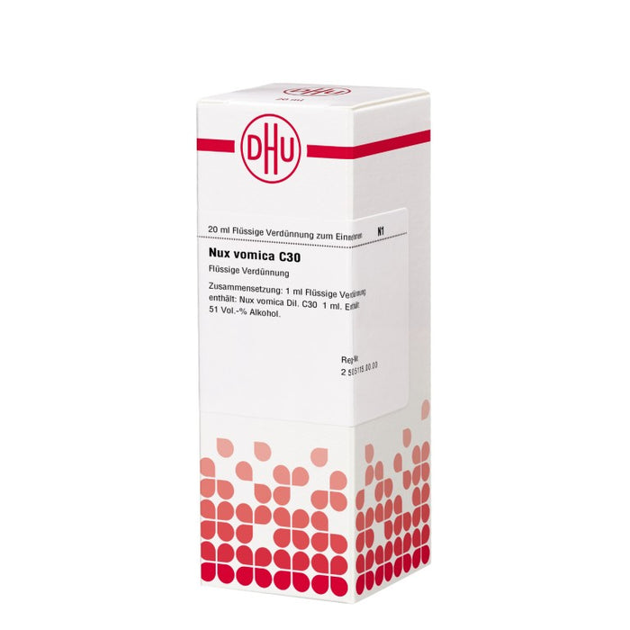 DHU Nux vomica C30 Dilution, 20 ml Lösung