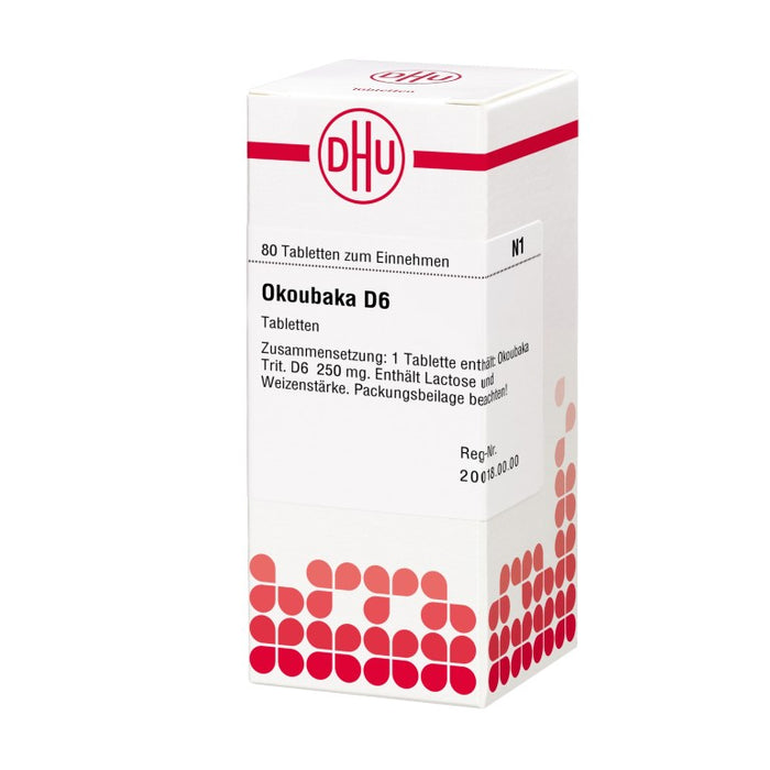 DHU Okoubaka D6 Tabletten, 80 St. Tabletten