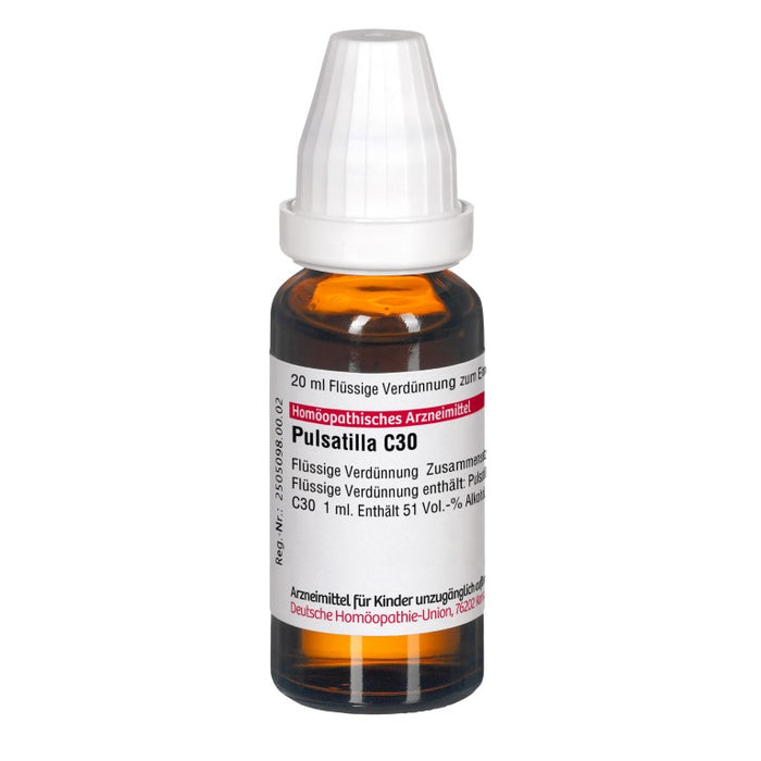 DHU Pulsatilla C 30 Flüssige Verdünnung, 20 ml Lösung