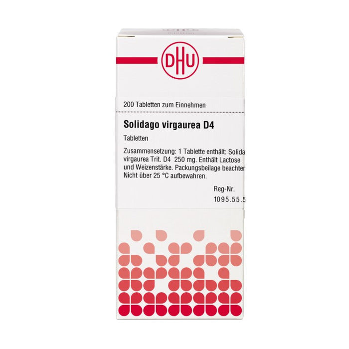 Solidago virgaurea D4 DHU Tabletten, 200 St. Tabletten