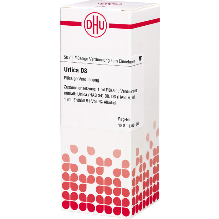 Urtica D3 DHU Dilution, 50 ml Lösung