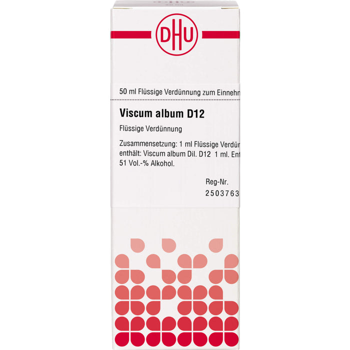 Viscum album D12 DHU Dilution, 50 ml Lösung