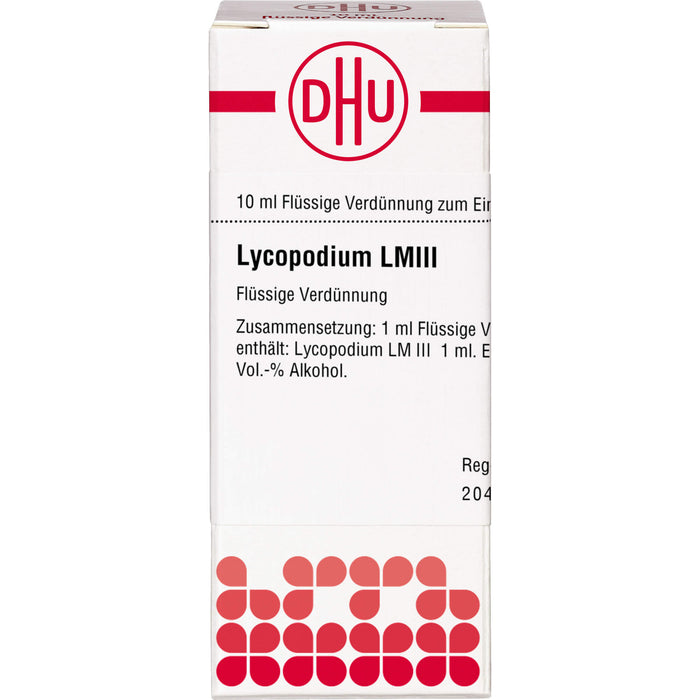 DHU Lycopodium LM III Dilution, 10 ml Lösung