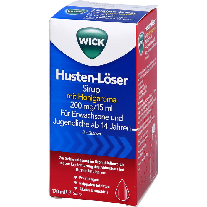 WICK Hustenlöser Sirup, 120 ml Lösung