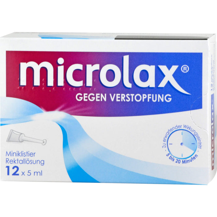 microlax Miniklistier Rektallösung Reimport Kohlpharma, 12 St. Klistiere