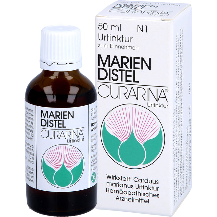 CURARINA Mariendistel Urtinktur, 50 ml Lösung