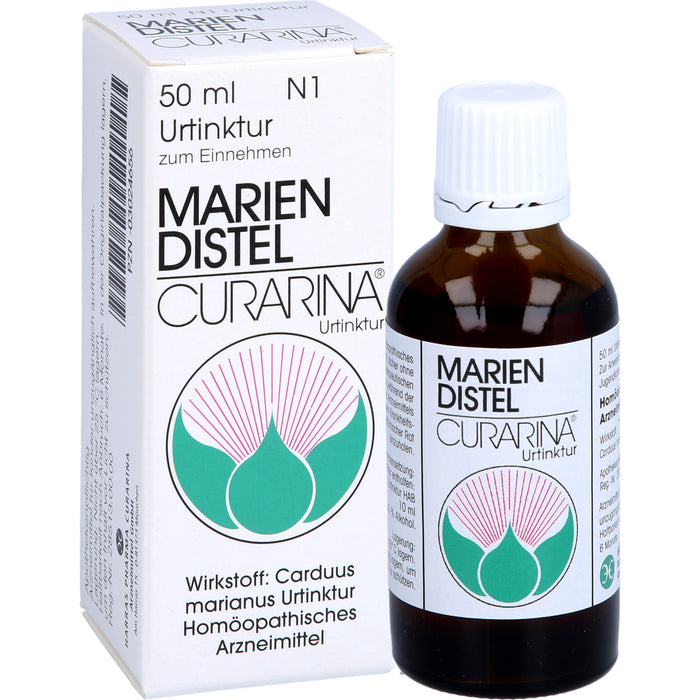 CURARINA Mariendistel Urtinktur, 50 ml Lösung