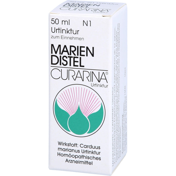 CURARINA Mariendistel Urtinktur, 50 ml Lösung