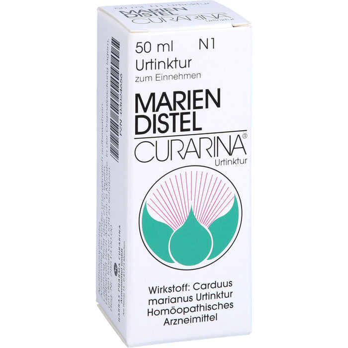 CURARINA Mariendistel Urtinktur, 50 ml Lösung