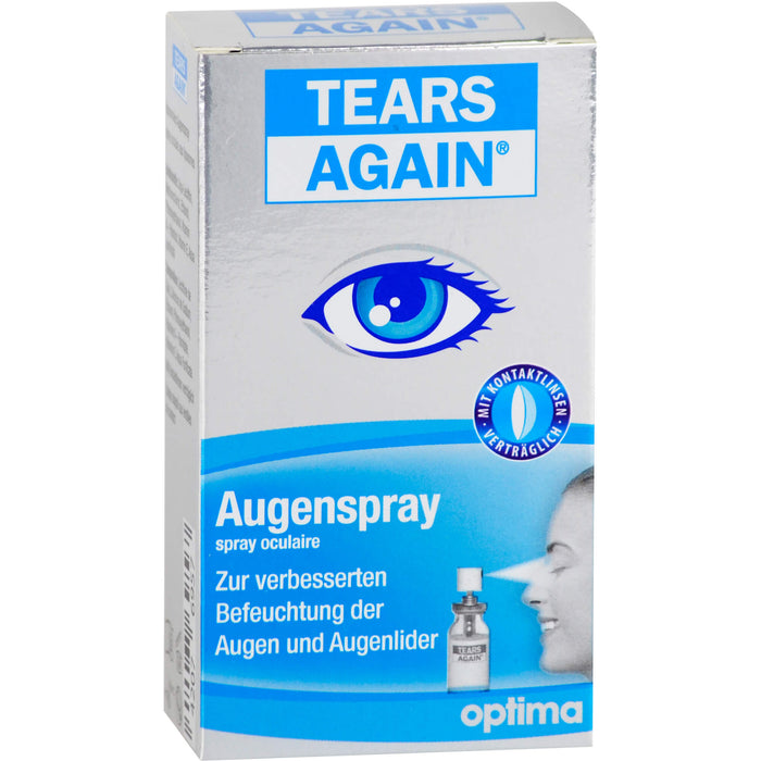 TEARS AGAIN Augenspray, zur verbesserten Befeuchtung der Augen und Augenlider, 10 ml Lösung