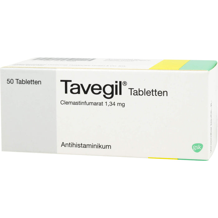 Tavegil Beragena Tabletten bei Allergien, 50 St. Tabletten