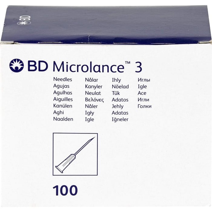 BD Microlance 3 Kanülen 27 G 3/4 0,4 x 19 mm, 100 St. Kanülen