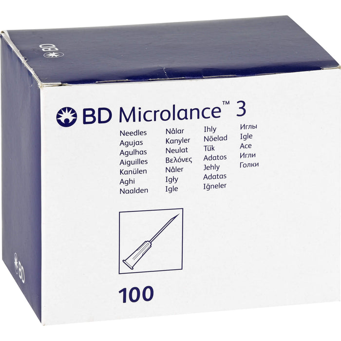 BD Microlance 3 Kanülen 27 G 3/4 0,4 x 19 mm, 100 St. Kanülen