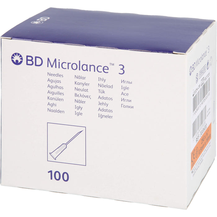 BD MICROLANCE 25g KAN 5/8, 100 St KAN