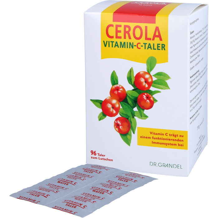 CEROLA Vitamin-C-Taler zum Lutschen, 96 St. Bonbons