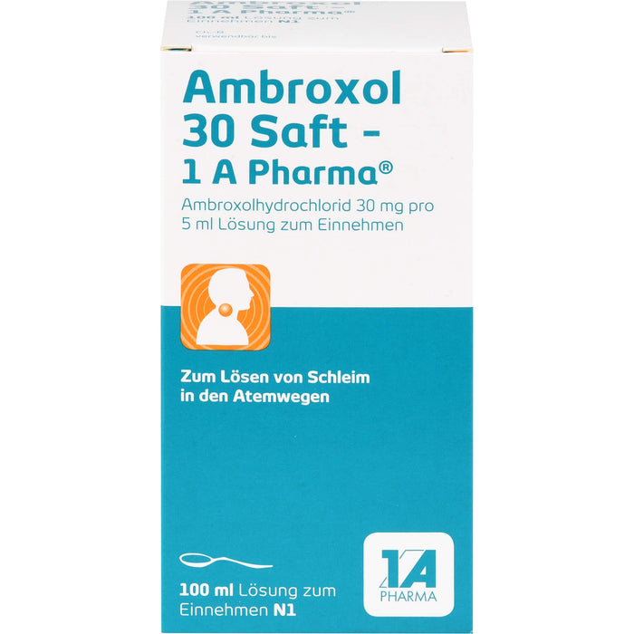 Ambroxol 30 Saft - 1 A Pharma, 100 ml Lösung