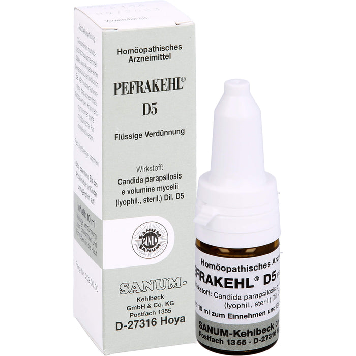 PEFRAKEHL D5 flüssige Verdünnung, 10 ml Lösung