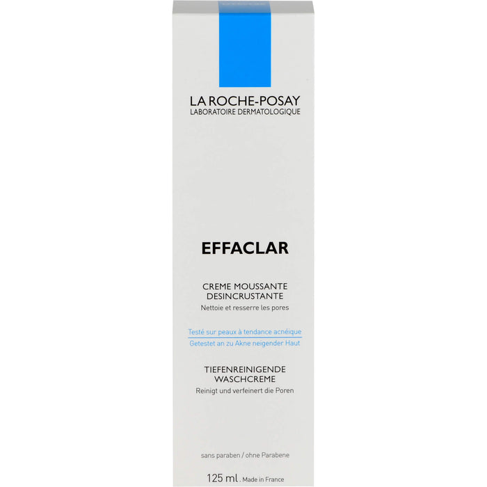 La Roche-Posay Effaclar tiefenreinigende Waschcreme, 125 ml Creme