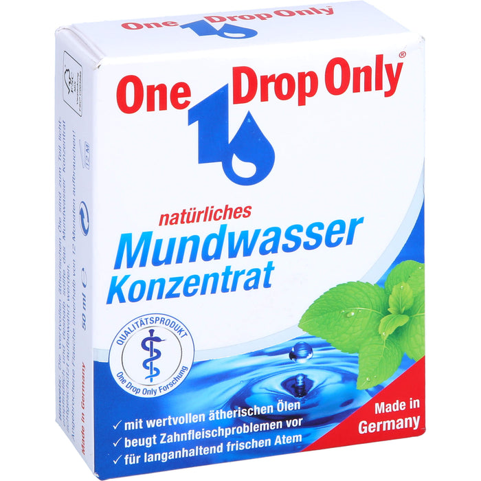 One Drop Only Mundwasser Konzentrat, 50 ml Lösung