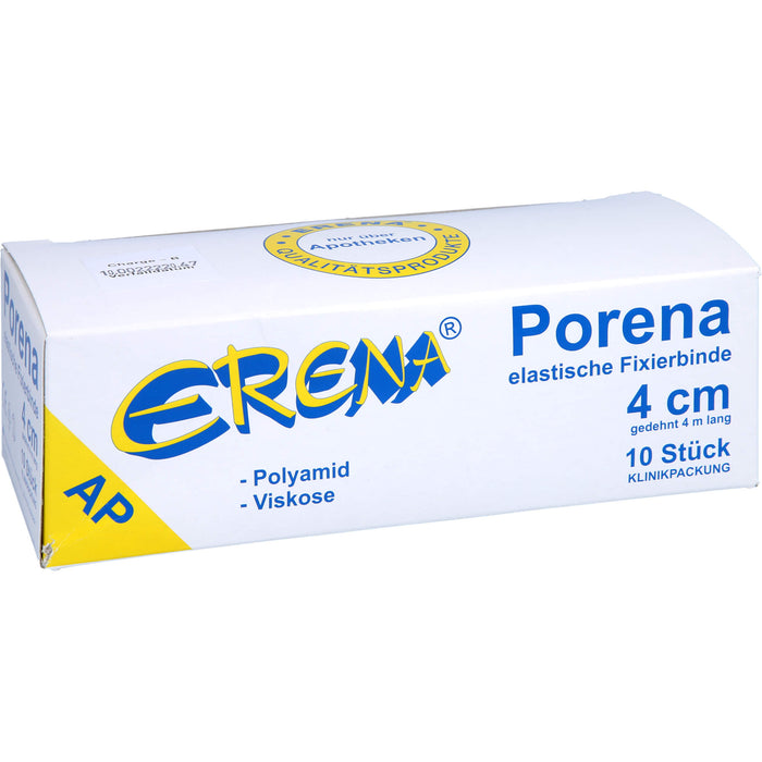 PORENA ELAST MULLBINDE 4CM, 10 St BIN