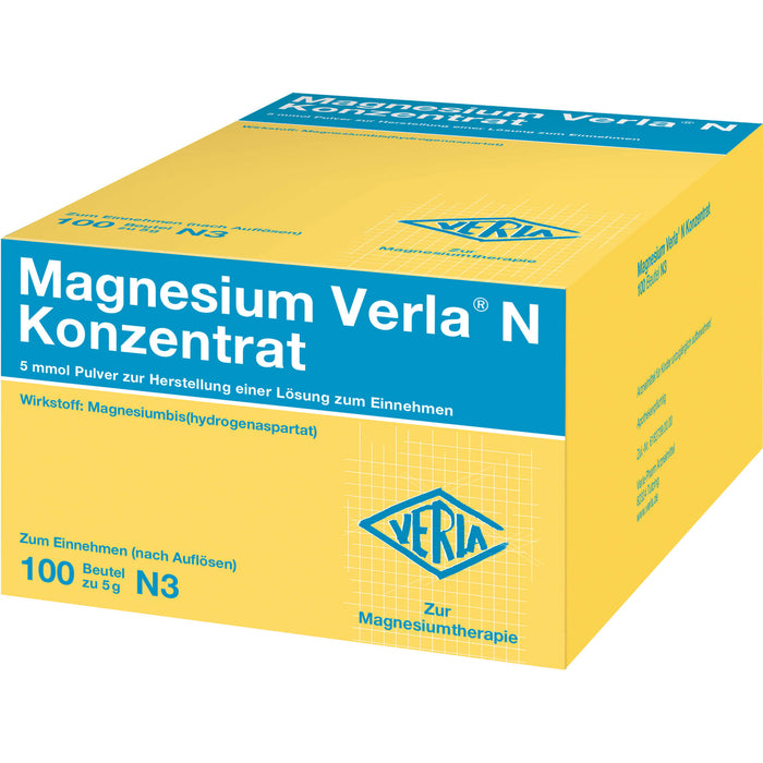 Magnesium Verla N Konzentrat Pulver, 100 St. Beutel