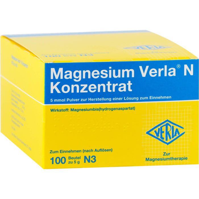 Magnesium Verla N Konzentrat Pulver, 100 St. Beutel