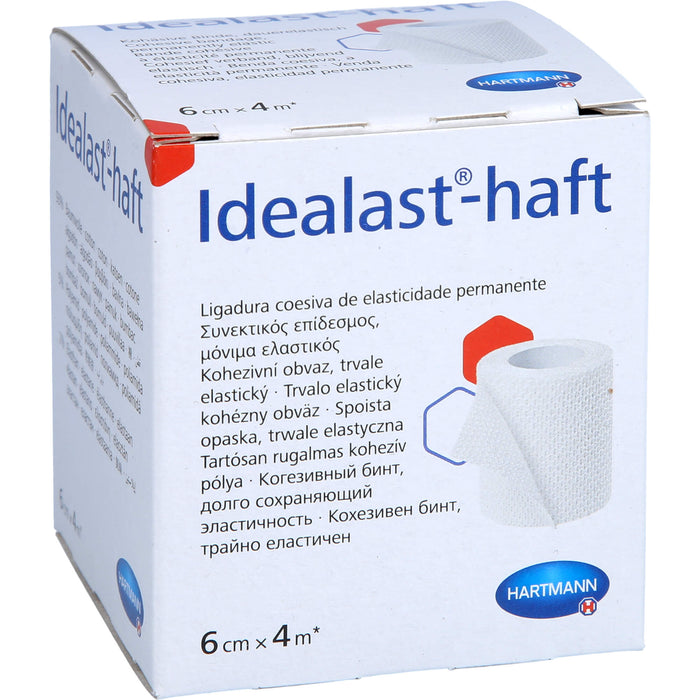 HARTMANN Idealast-haft Idealbinde 6 cm x 4 m, 1 St. Packung