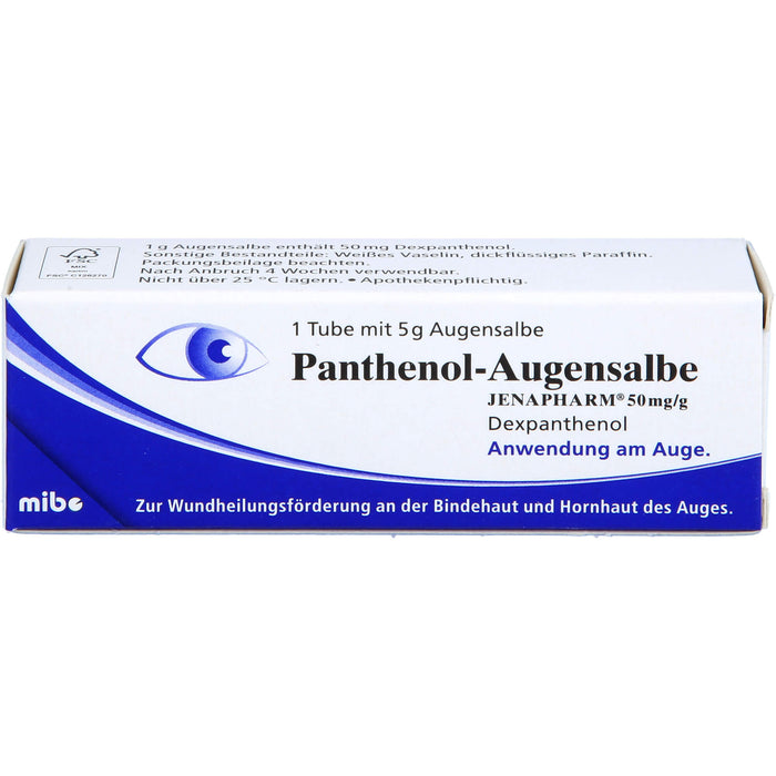 Panthenol Augensalbe JENAPHARM, 5 g Salbe