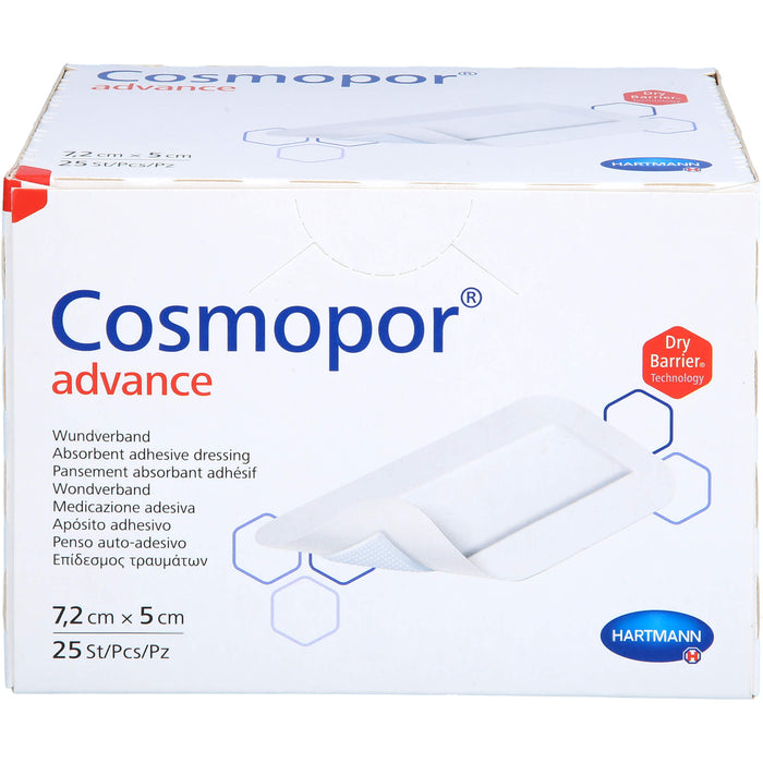 Cosmopor Advance 7,2x5cm, 25 St. Pflaster